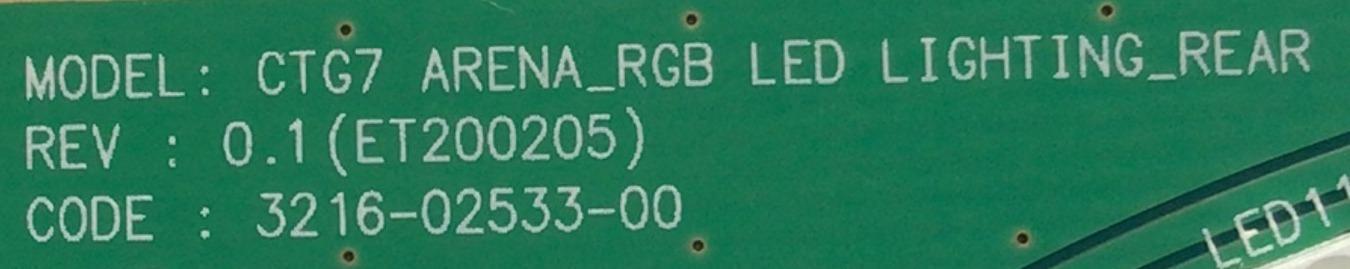 LED LIGHTING MONITOR SAMSUNG ODYSSEY / NUMERO DE PARTE 3216-02533-00 / ET200205 / A50813A / ECL416-AA / PANEL CY-PT270PLLV4H / MODELO LC27G75 / LC27G75TQSNXZA FG04 - Imagen 2
